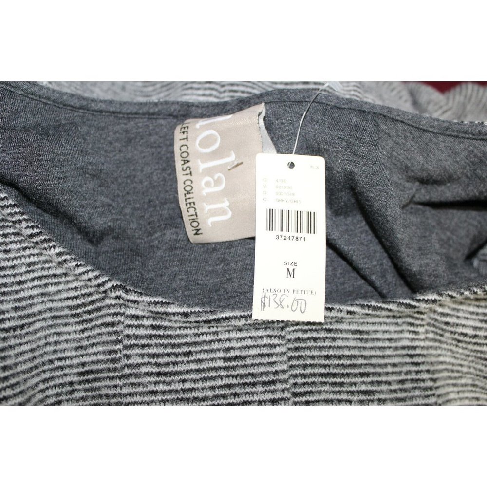 NWT Dolan Anthropologie Womens Grey Piper Fit and Flare Dress Medium - Picture 5 of 5